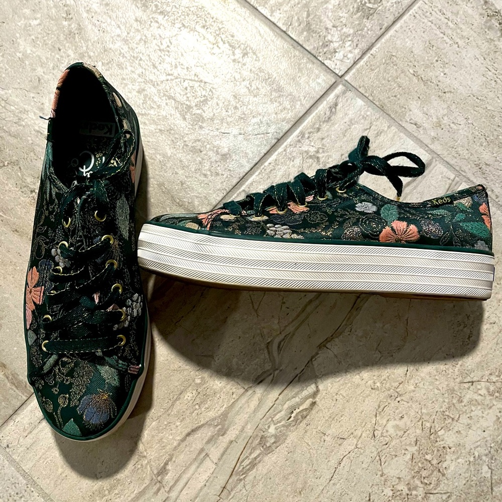 Keds x rifle paper co Floral Green Women's Sneakers